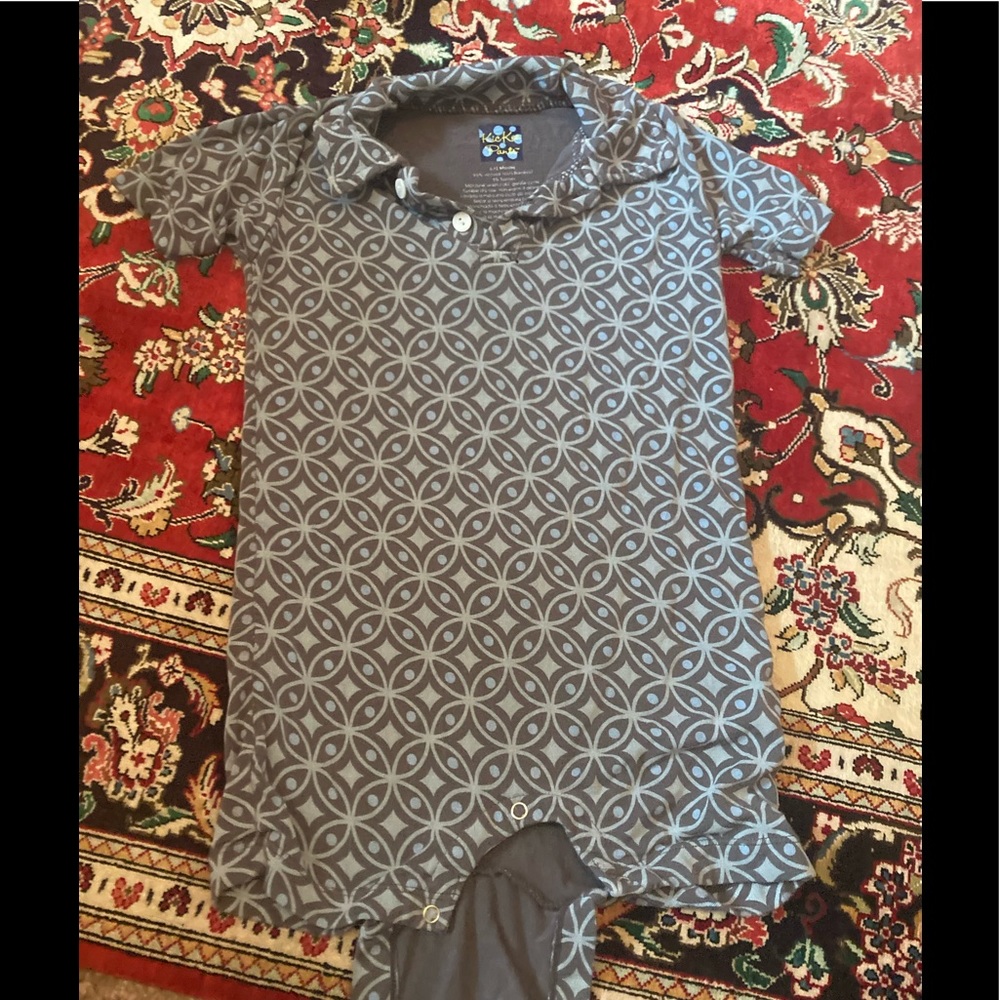 Kickee pants shorts onesie shortall 6-12 months